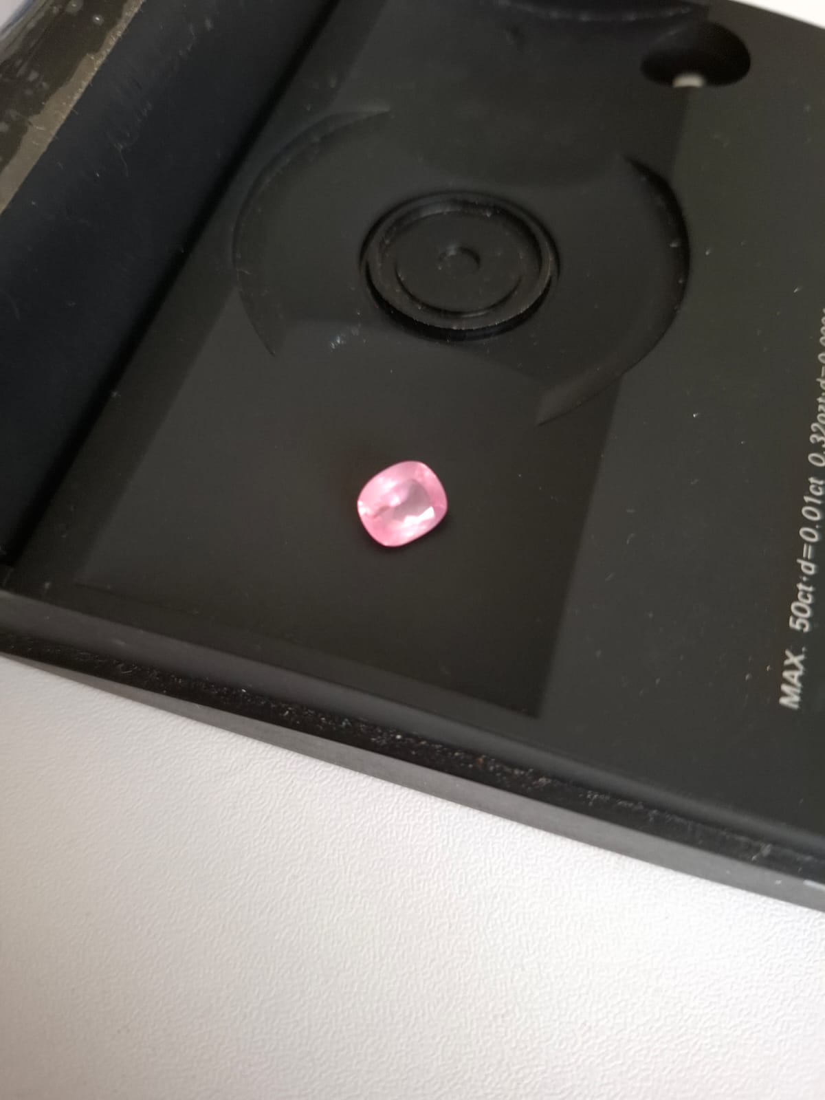 1.89ct Cushion Cut Natural Pink Sapphire Tanzania Africa Jewelry Loose Gemstone