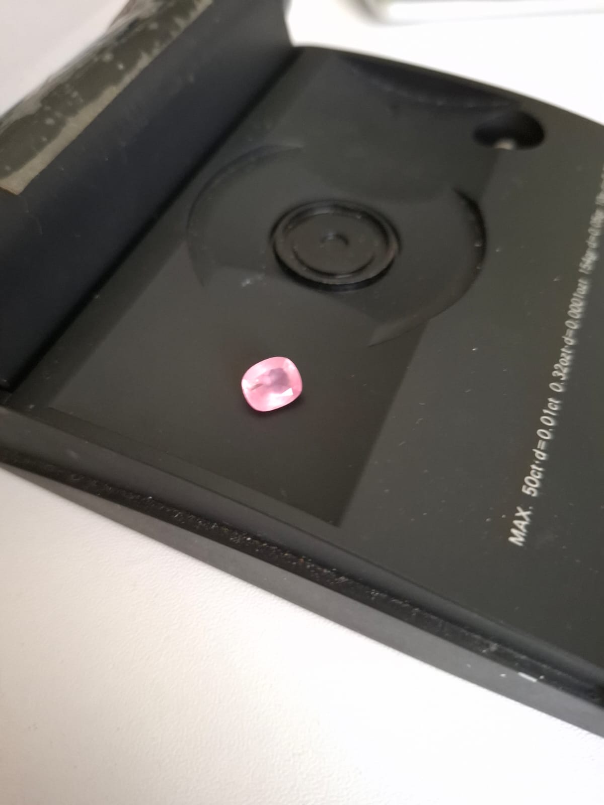 1.89ct Cushion Cut Natural Pink Sapphire Tanzania Africa Jewelry Loose Gemstone