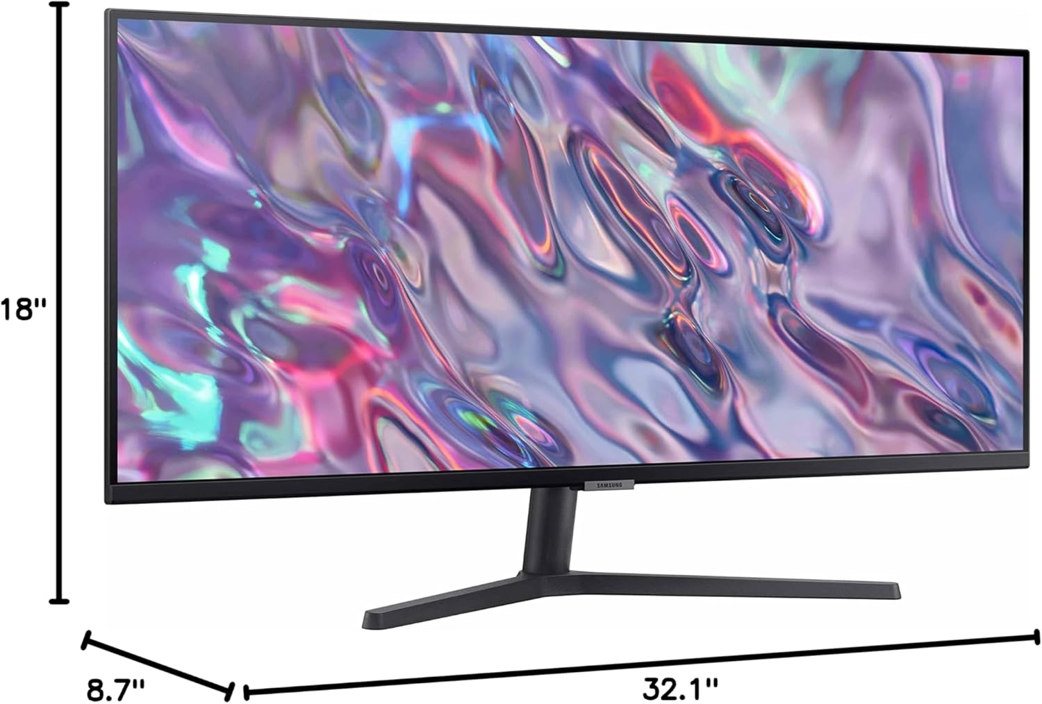 SAMSUNG 34" ViewFinity S50GC Series Ultra-WQHD Monitor