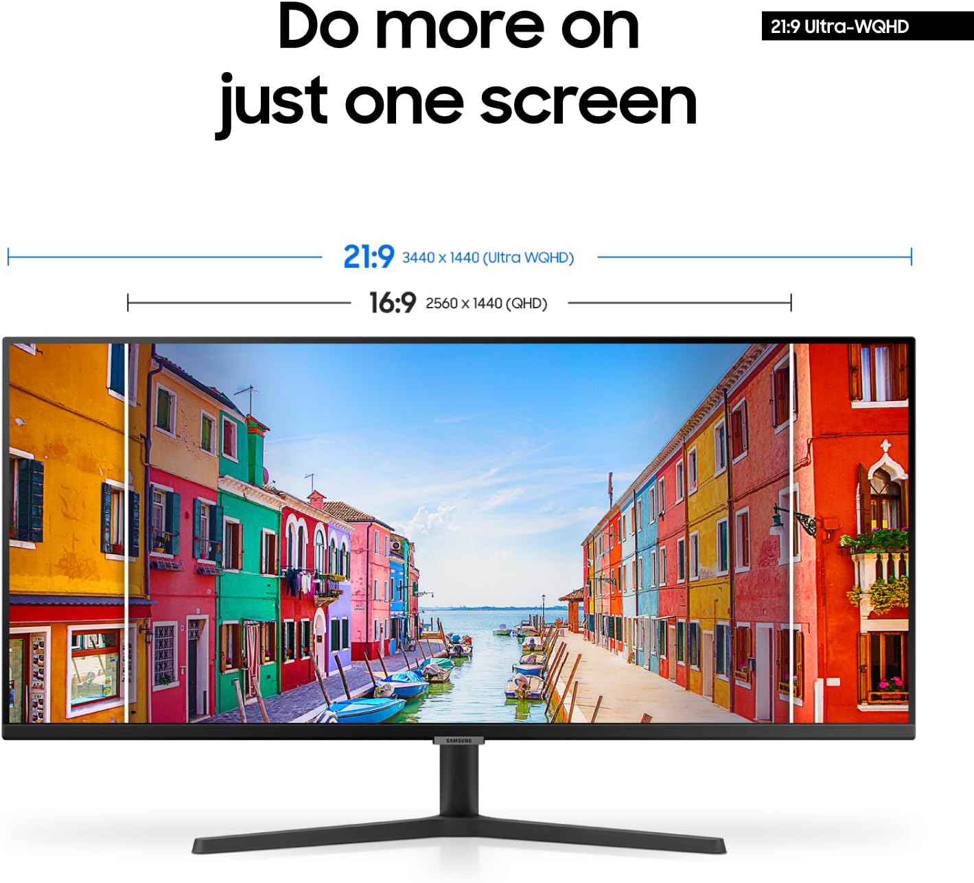 SAMSUNG 34" ViewFinity S50GC Series Ultra-WQHD Monitor