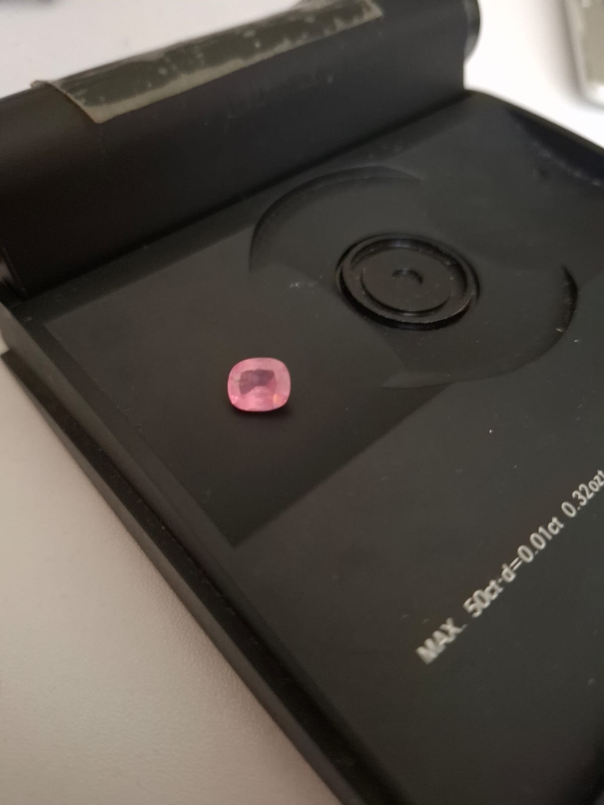 1.89ct Cushion Cut Natural Pink Sapphire Tanzania Africa Jewelry Loose Gemstone