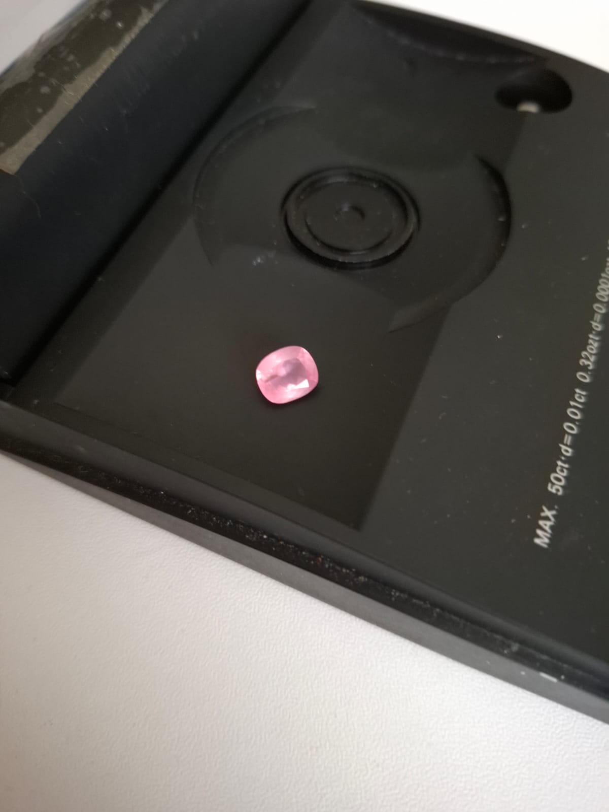 1.89ct Cushion Cut Natural Pink Sapphire Tanzania Africa Jewelry Loose Gemstone