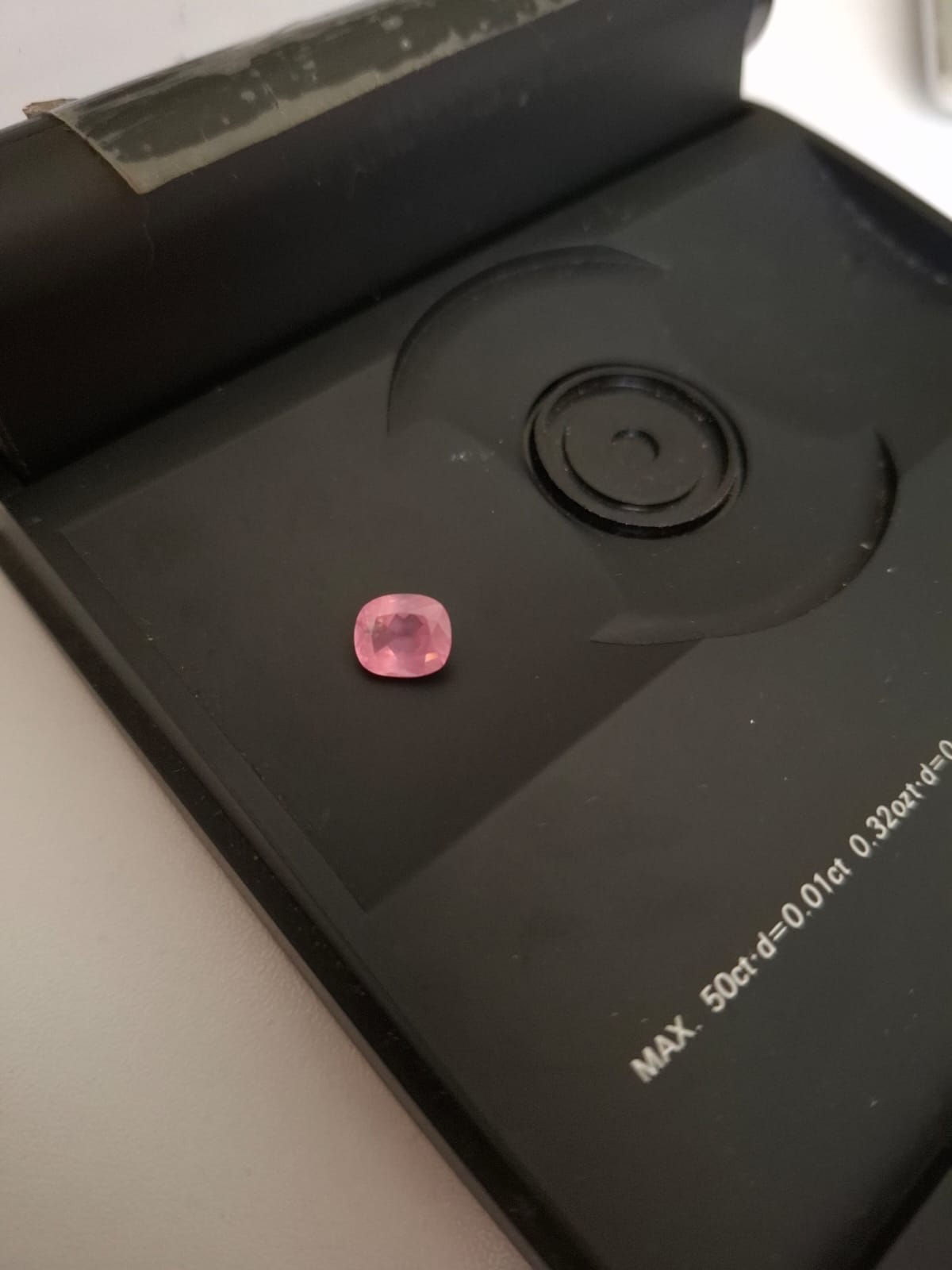 1.89ct Cushion Cut Natural Pink Sapphire Tanzania Africa Jewelry Loose Gemstone