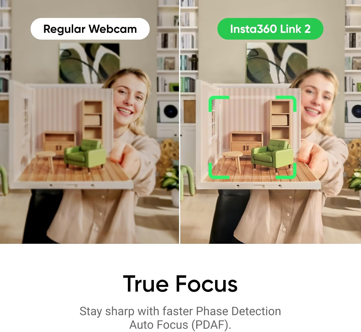 Insta360 Link 2 - PTZ 4K Webcam