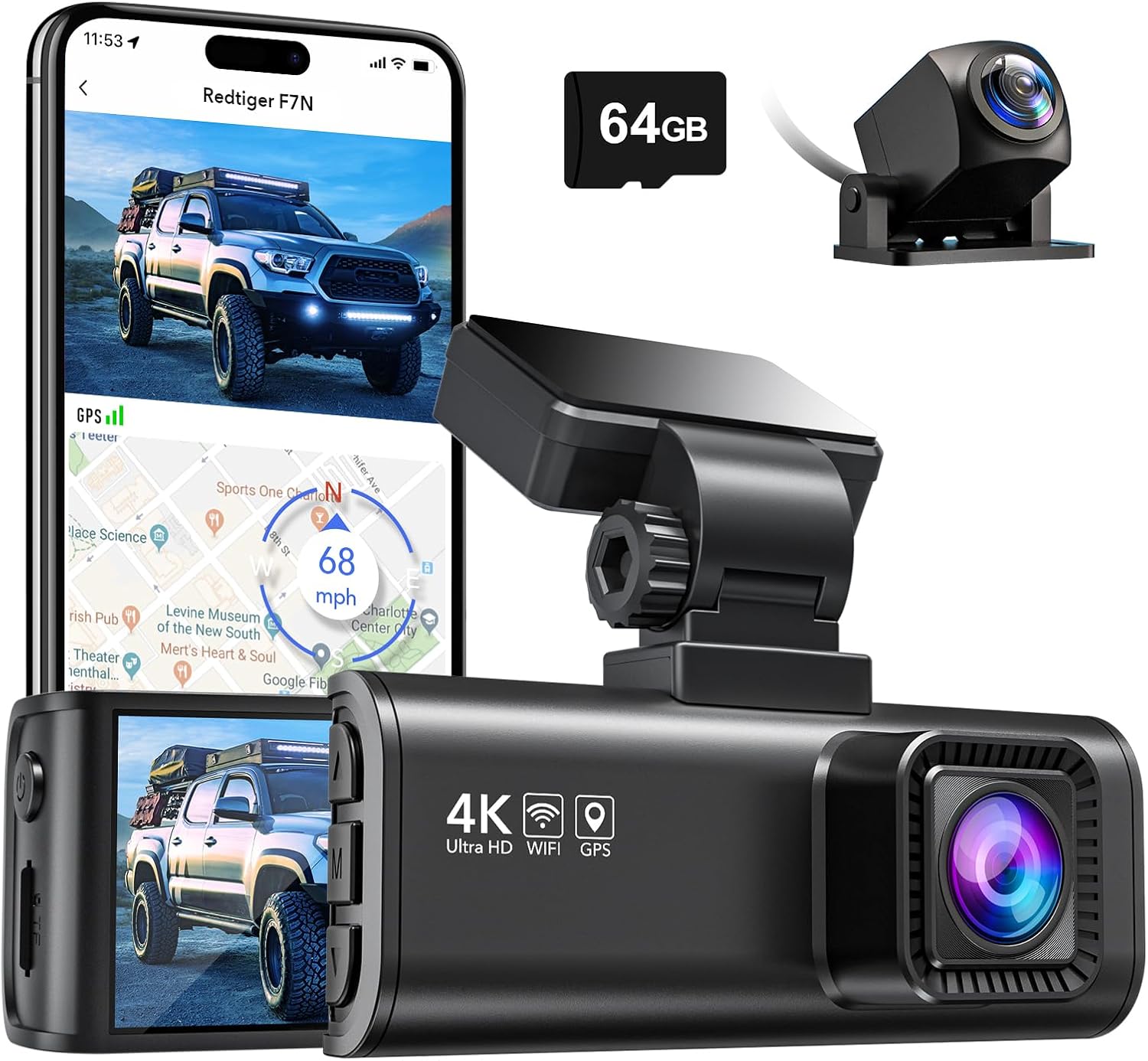 REDTIGER F7N 4K Dash Cam