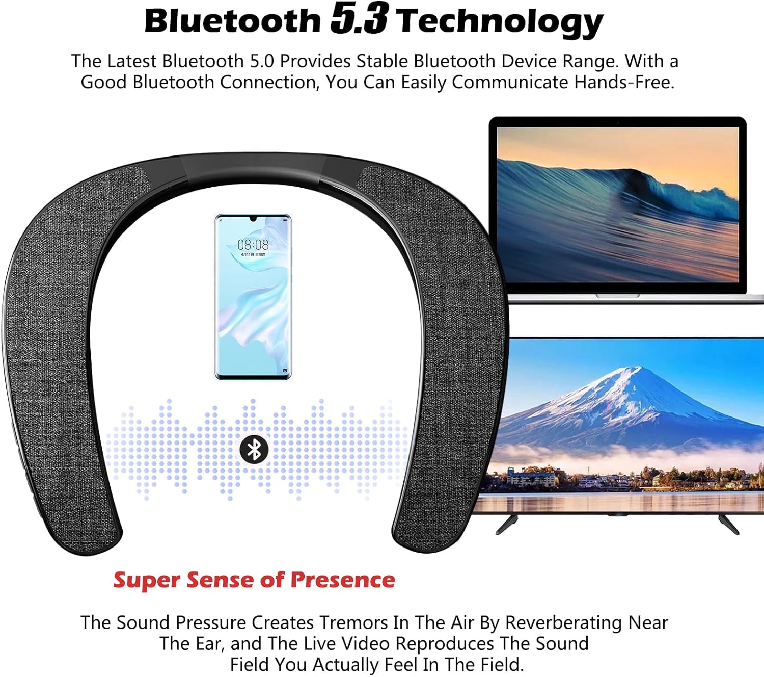 Portable Wireless Neckband